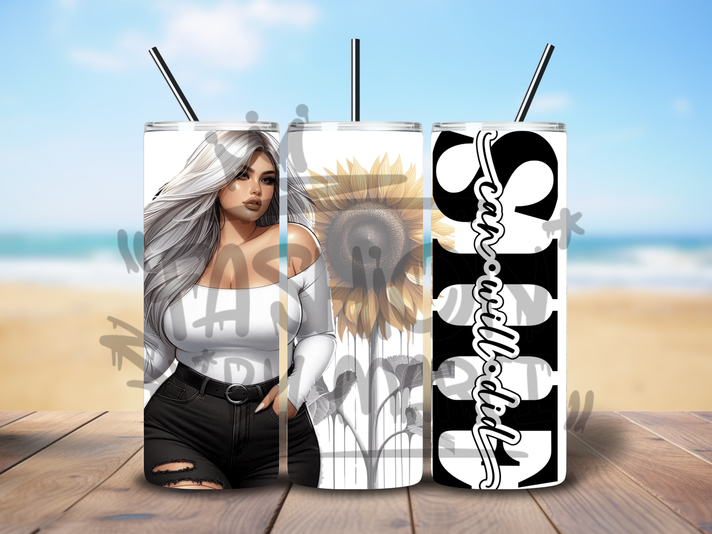 Tumbler Curvy Girly