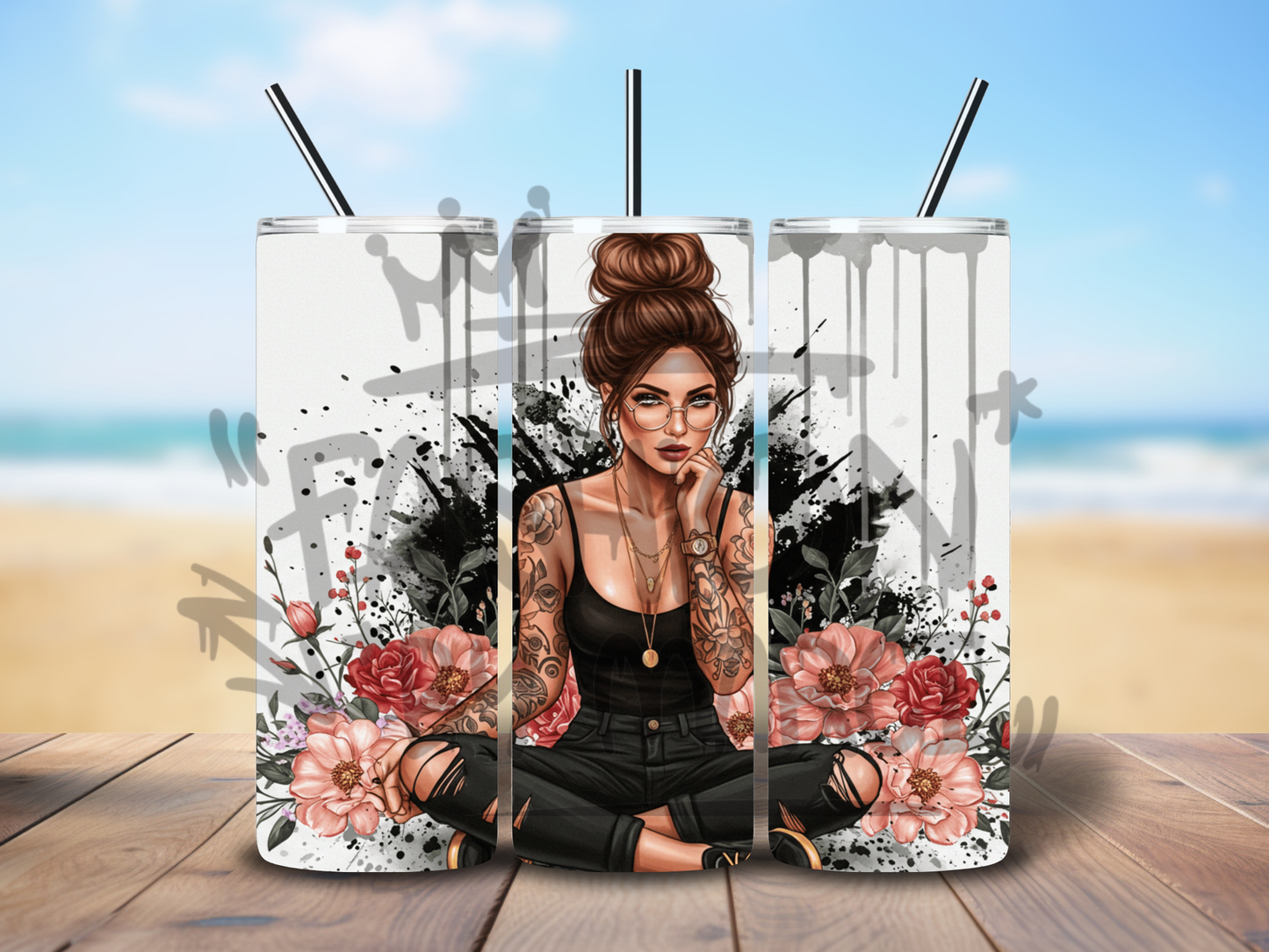 Tumbler Tattoo Girls