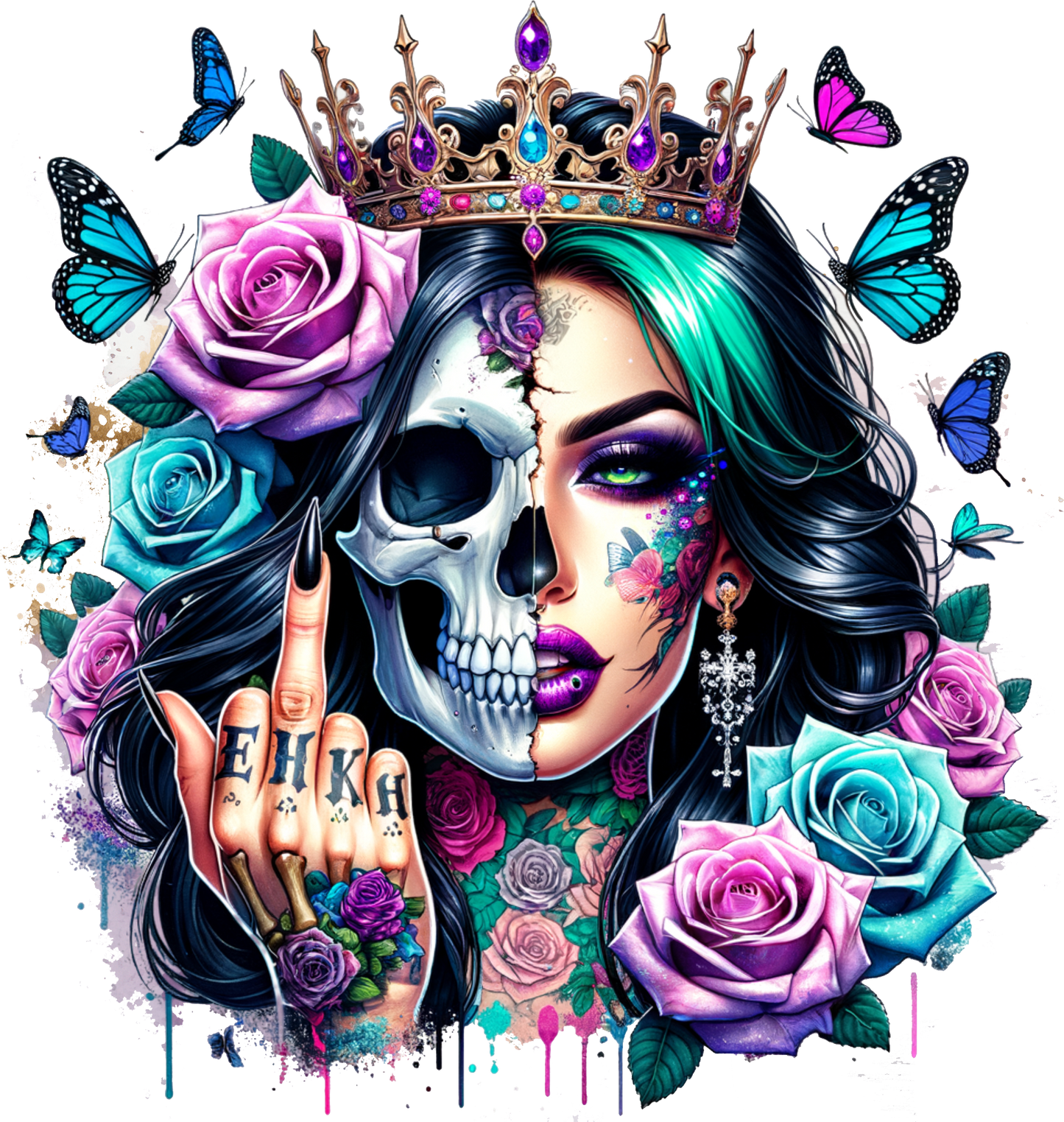 Skull Frau 1