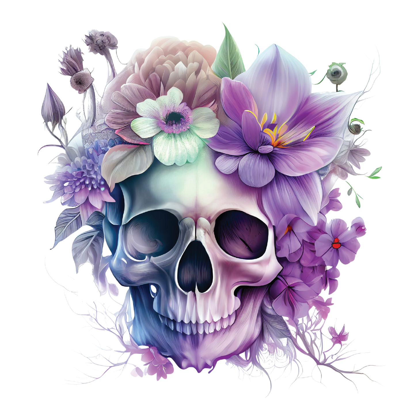 Flora Skulls lila