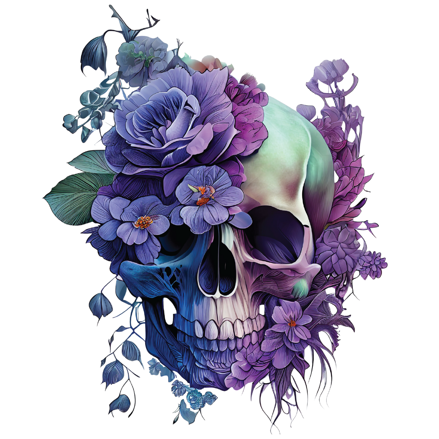 Flora Skulls lila