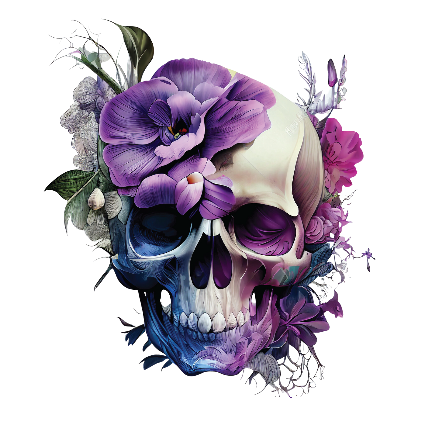 Flora Skulls lila