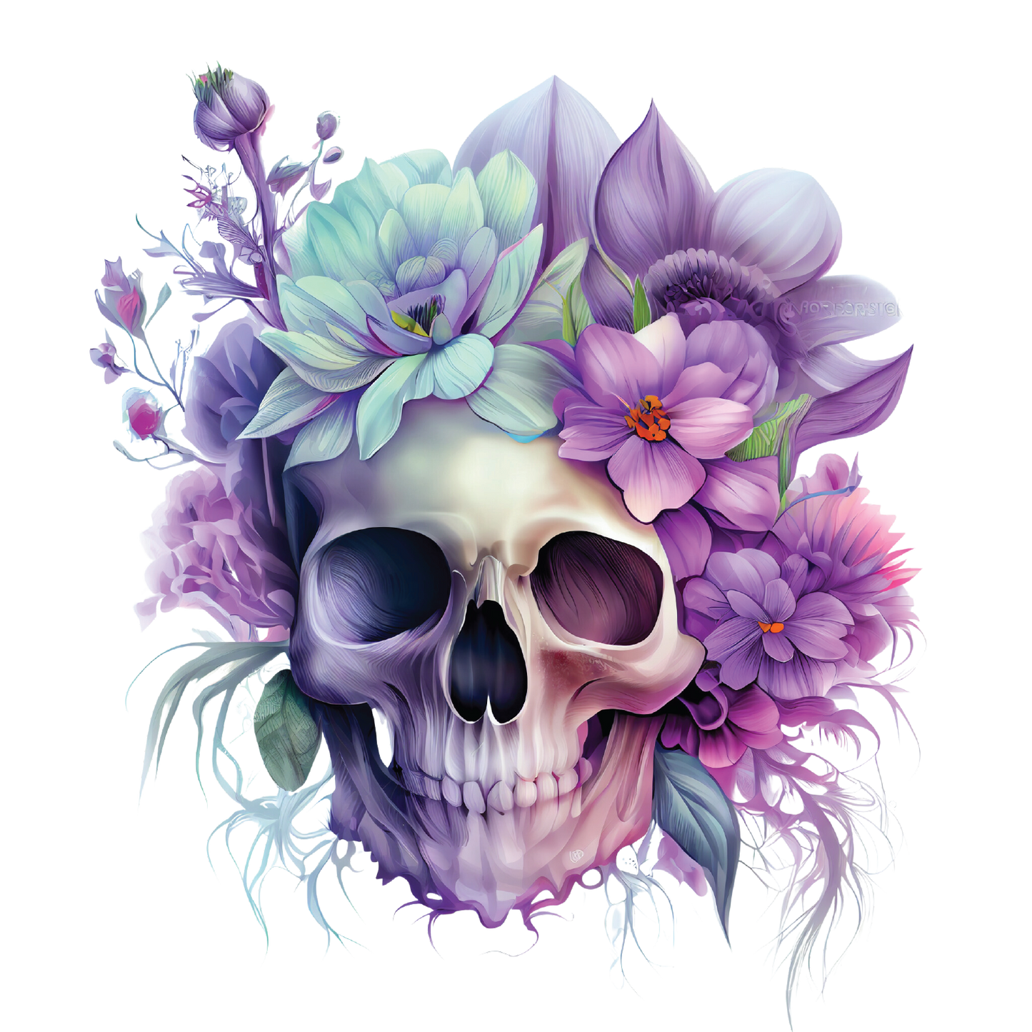 Flora Skulls lila