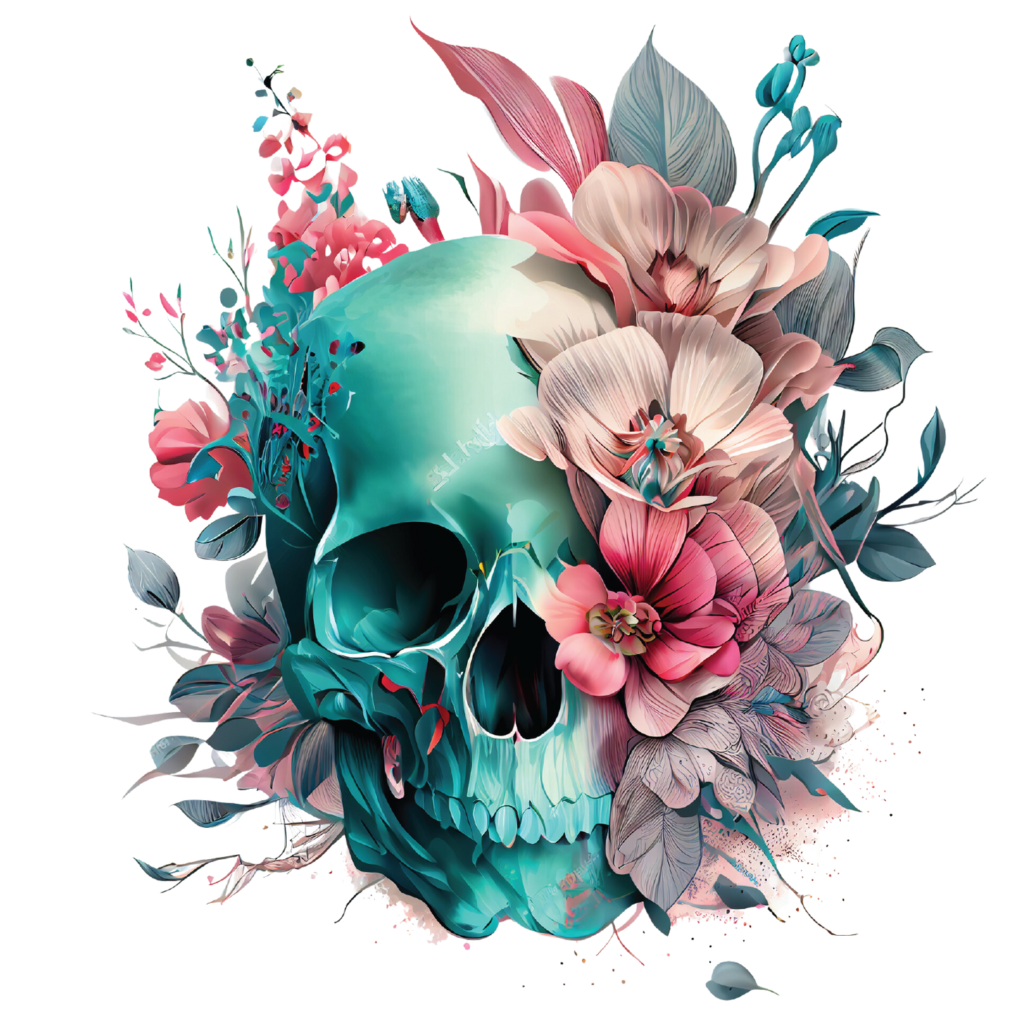 Flora Skulls grün