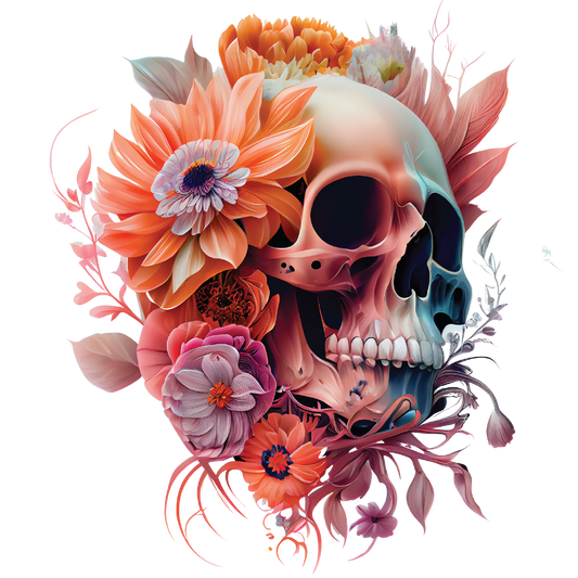 Flora Skulls orange