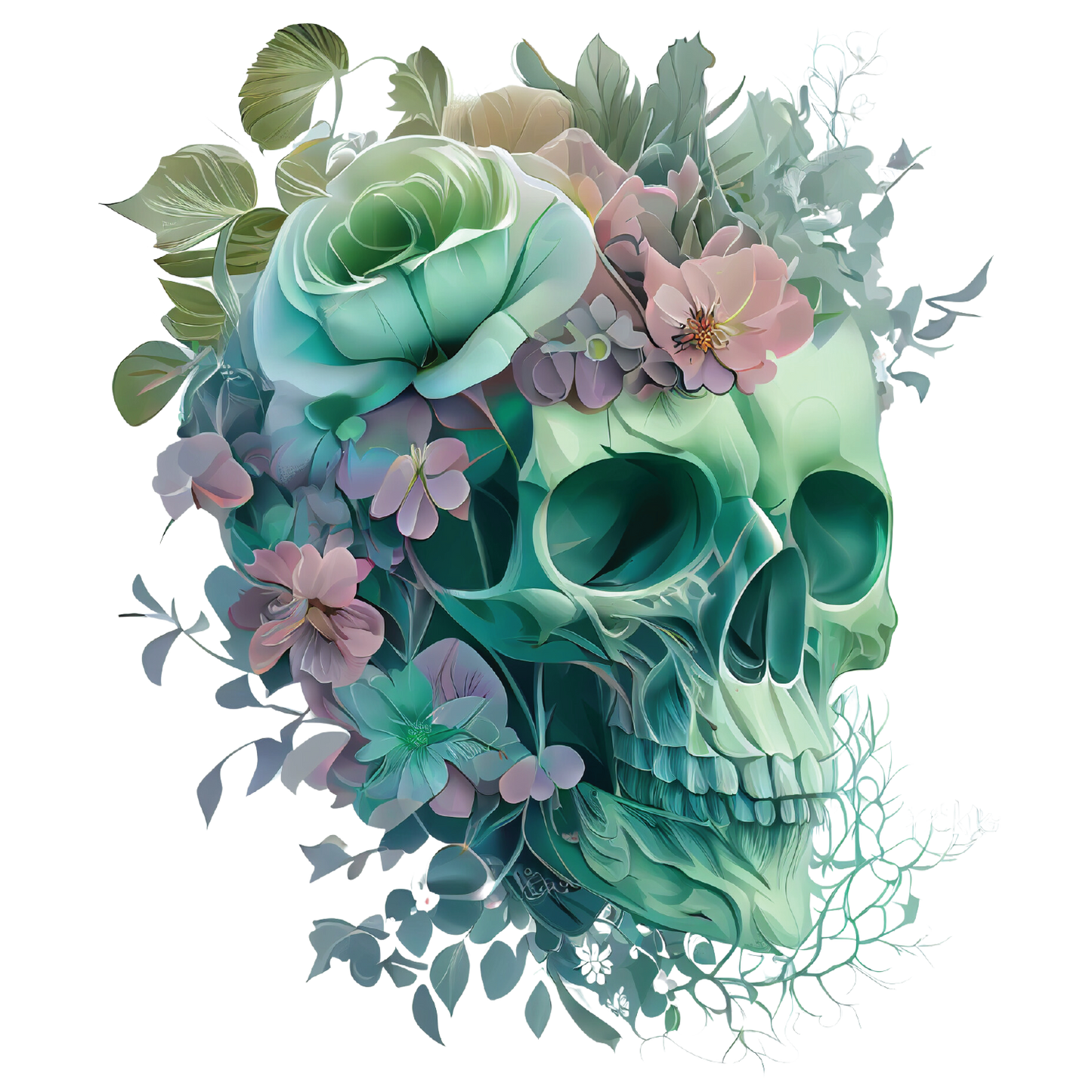 Flora Skulls grün