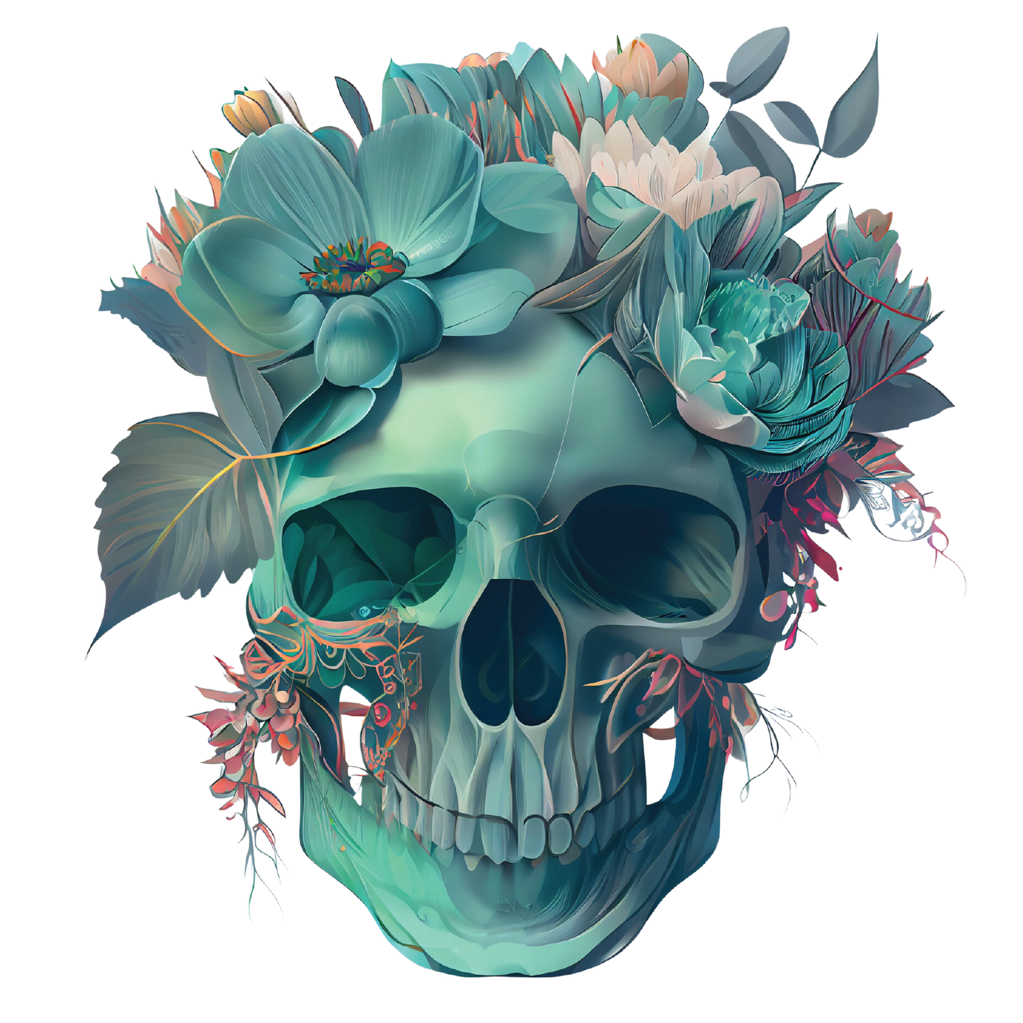 Flora Skulls grün